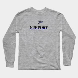 I Support (Law Enforcement) Long Sleeve T-Shirt